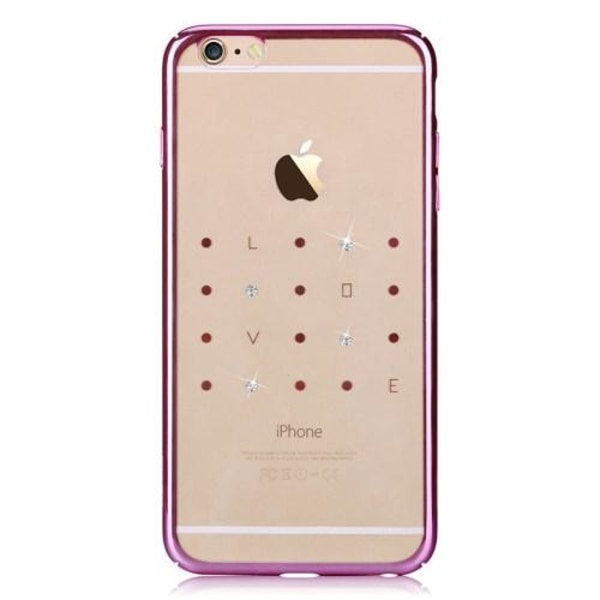 Devia Crystal Love til iPhone 6 / 6S - Pink Pink
