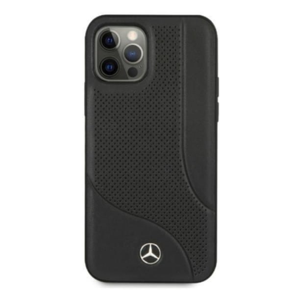 Mercedes iPhone 12 Pro Max -suojus - musta