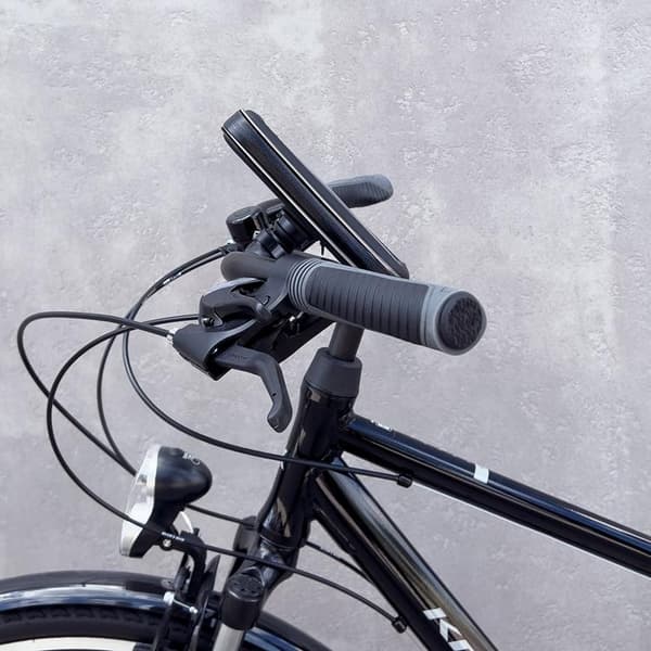 Wozinsky Mobilholder Til Cykel, Motorcykel, Scootere - Sort Svart