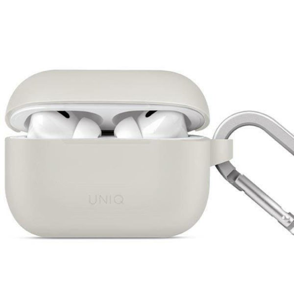 Uniq Airpods Pro 2 Skal Silicone Vencer - Chalk Grå