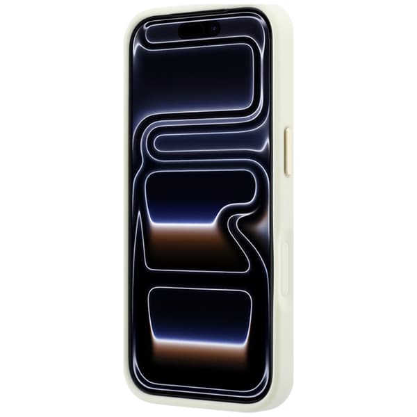 Guess Mobilskal För iPhone 18 Pro Max/17 Pro Max Magsafe Stripe Peony 4G Logo