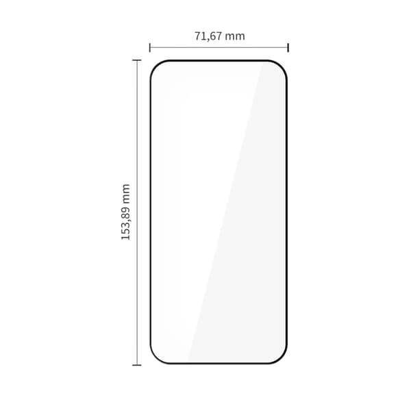 Tech-Protect [2-Pack] Xiaomi Poco F8 Pro Härdat Glas Skärmskydd Svart