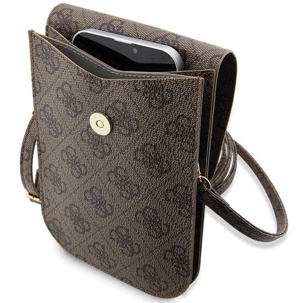 Guess Halsbandsfodral Stripes - Brun Brun