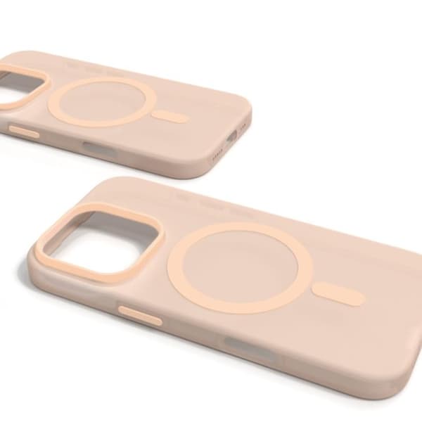Puro Mobilskal till iPhone 16 Pro Max Magsafe Daylight Silikon - Beige Beige