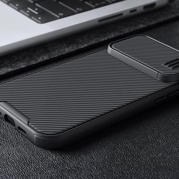 Nillkin iPhone 14 Pro Max -puhelinkotelo CamShield S - Lila Black