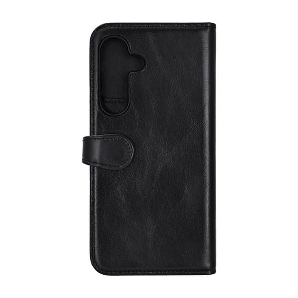 BUFFALO Telefontaske Læder 2-i-1 Sort - Samsung S25 FE 5G