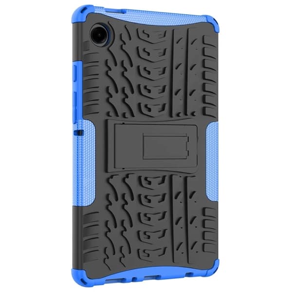 Mobilskal till Galaxy Tab A9 Kickstand Tire Texture - Blå Blå