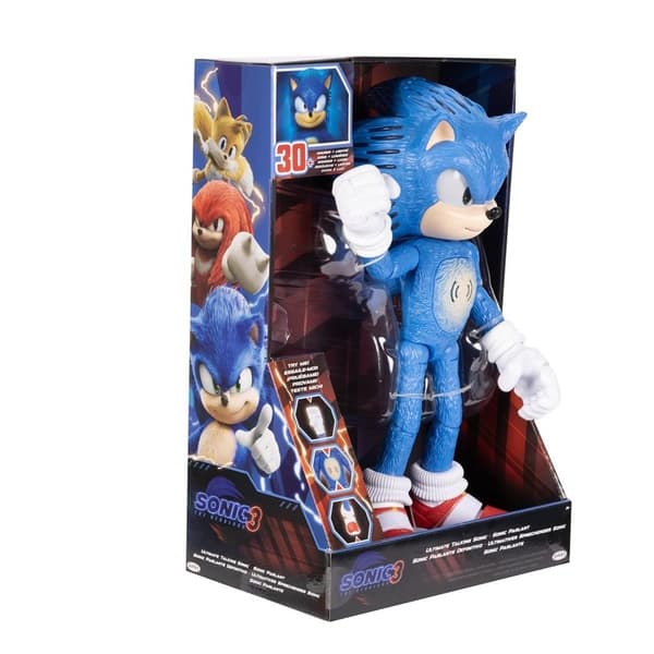 SONIC Actionfigur Sonic The Hedgehog 3 Film 12" Feature Figure Ultimate