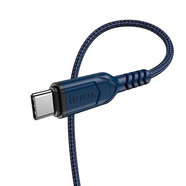 HOCO USB-A till USB-C Kabel QC 3A X59 1 m blue