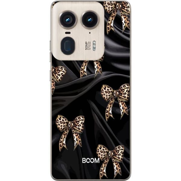 Mobilskal till Motorola Edge 50 Ultra med Leopard Bow