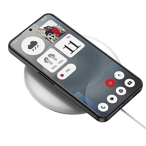 GKK For Nothing Phone (3a) Fodral PC + TPU - Svart