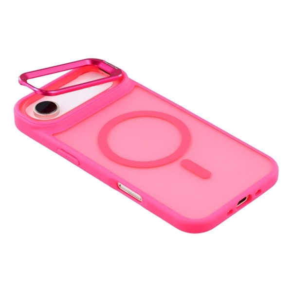 Mobilskal till iPhone Air MagSafe Lins Kickstandé - Rosa Rosa