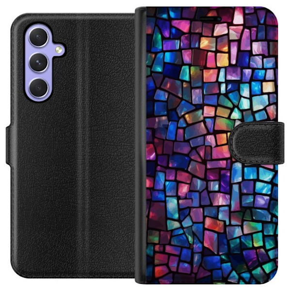Plånboksfodral till Samsung Galaxy A54 med Disco