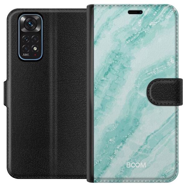 Plånboksfodral till Xiaomi Redmi Note 11 med Mint Marble