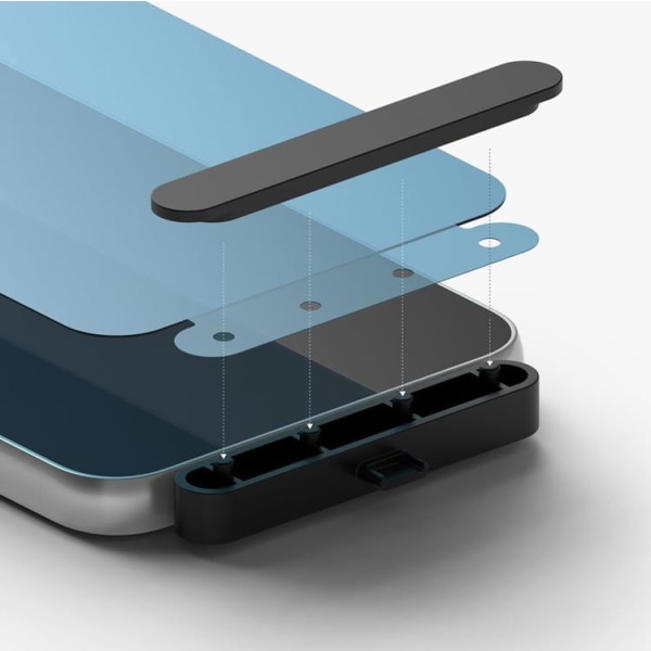 [2-Pack] Ringke Xiaomi Redmi Note 12 5G skærmbeskytter i hærdet glas