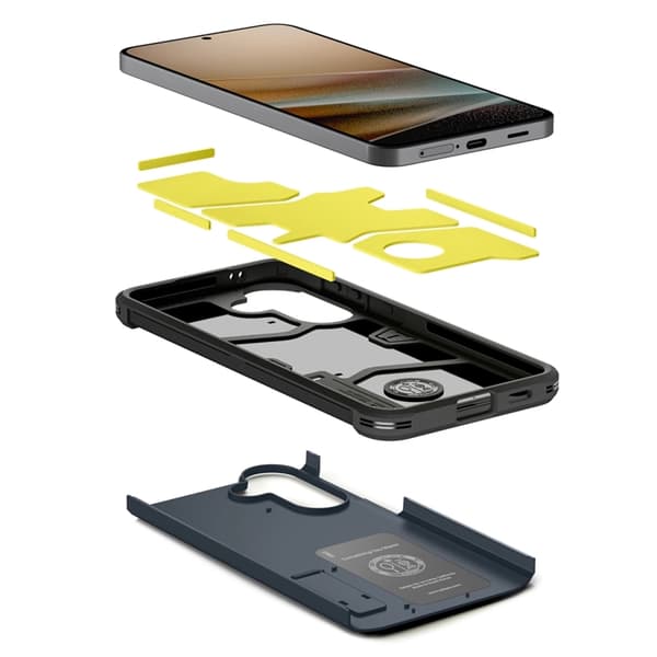 Spigen Mobilskal För Galaxy A57 5G Tough Armor - Metal Slate Grå