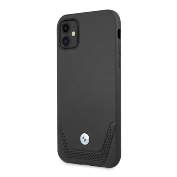 BMW Läder Perforate iPhone 11 Skal - Svart Svart