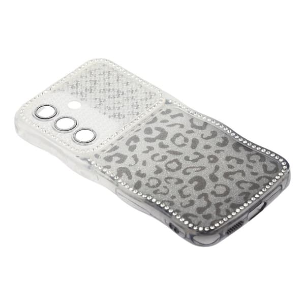 Mobilskal för Samsung Galaxy S26 TPU med rhinestones - Gradient Svart