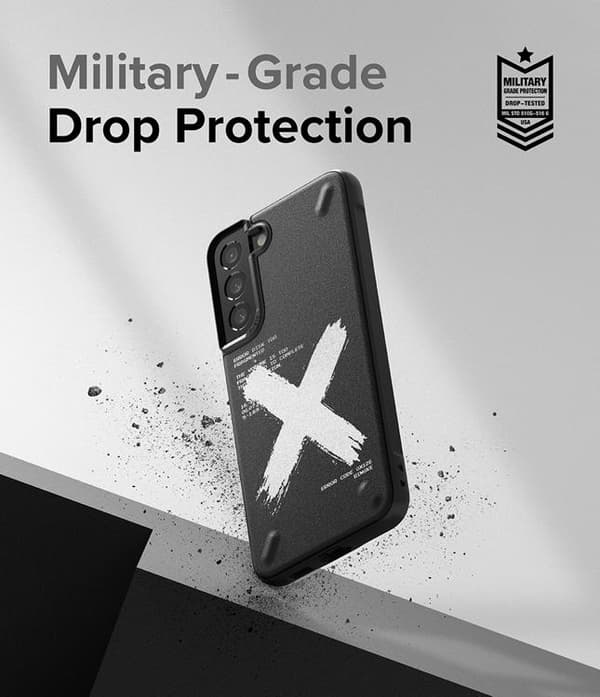 Ringke Galaxy S22 Plus Cover Onyx Graffiti - Sort Svart