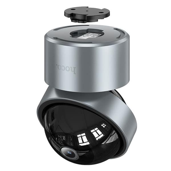 Hoco Inomhuskamera Justerbar i Två Plan med Nattläge Full HD - Silver Silver
