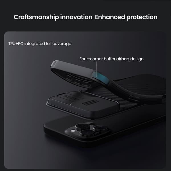 NILLKIN CamShield Pro Mobilskal till iPhone 16 Pro Max MagSafe Lila
