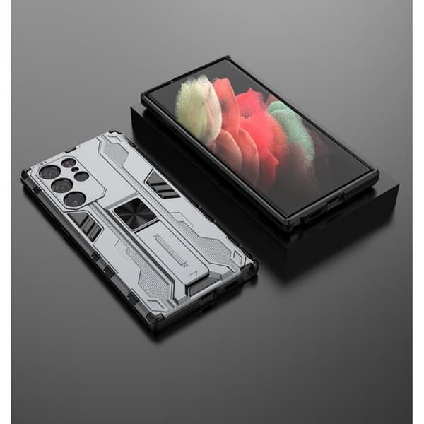ShockProof Kickstand Cover Galaxy S22 Plus - Grå Grey