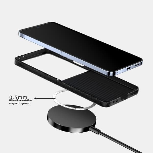 ABEEL Samsung Galaxy Z Flip7 Plånboksfodral MagSafe Blå