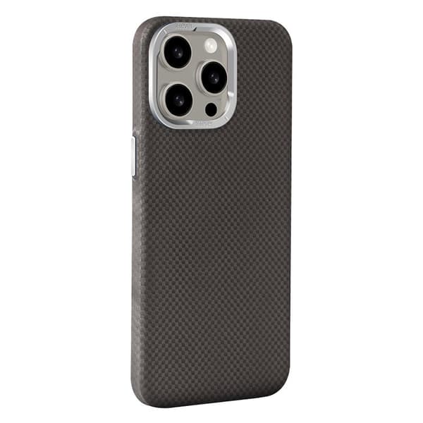X-LEVEL Mobilskal till iPhone 14 Pro Magnetiskt Svart Metall Svart