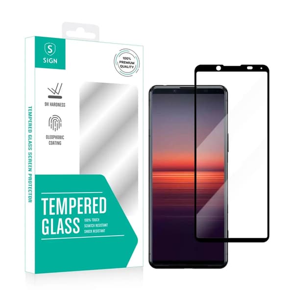 SiGN Sony Xperia 5 II Karkaistu lasinen näytönsuoja 2.5D Transparent