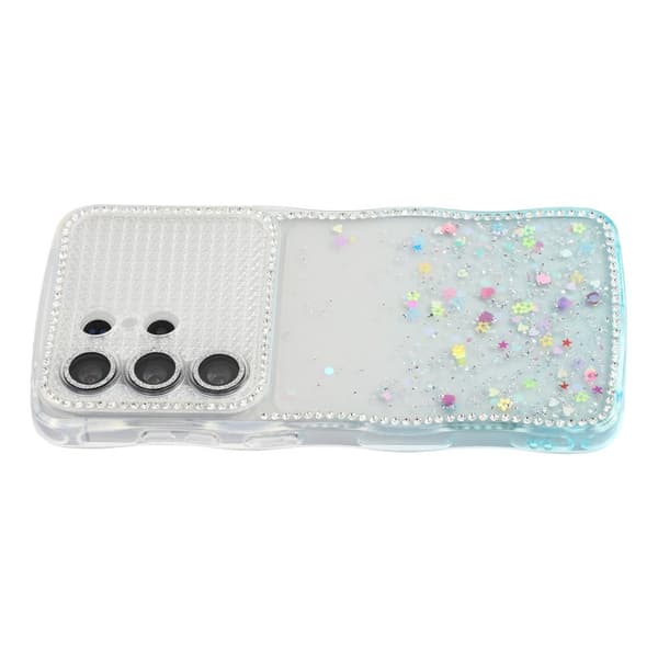 Mobilskal för Samsung Galaxy S26 Ultra Glitter TPU - Gradient Blå