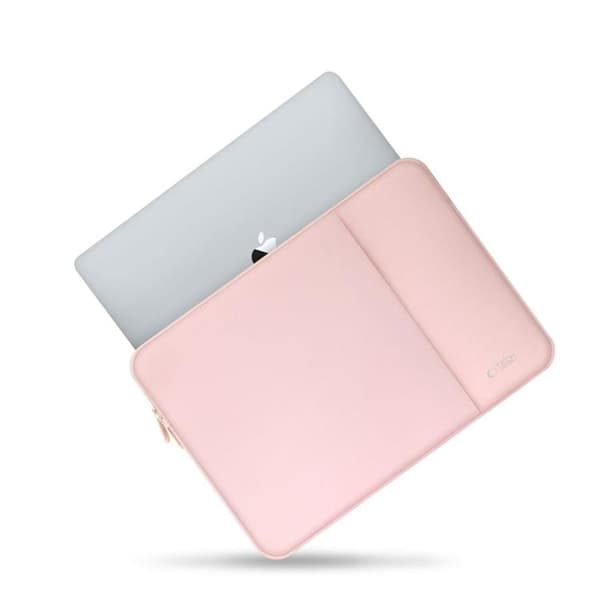 Tech-Protect Laptop Taske 13" Neopren - Støvet Lyserød Rosa