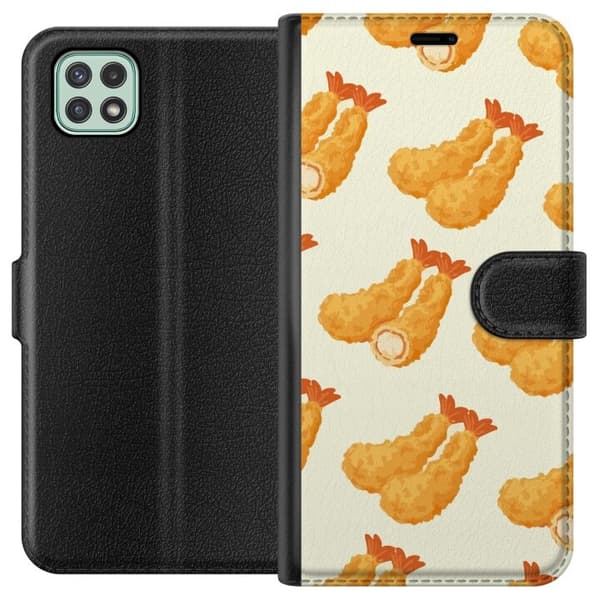 Lompakkokotelo Samsung Galaxy A22 5G:lle Katkaravuilla