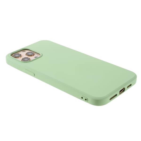 X-LEVEL Mobilskal till iPhone 12 Pro Max i Liquid Silicone - Ljusgrön