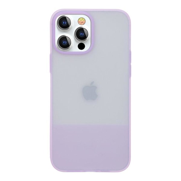 Kingxbar Plain Series -kuori iPhone 13 Pro Max -puhelimelle - violetti