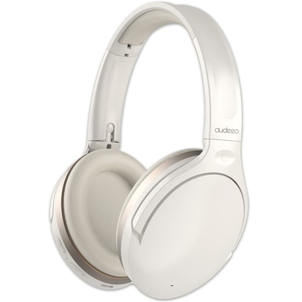 Audeeo Serenehush Hybrid ANC + ENC Headphones - Vit Vit