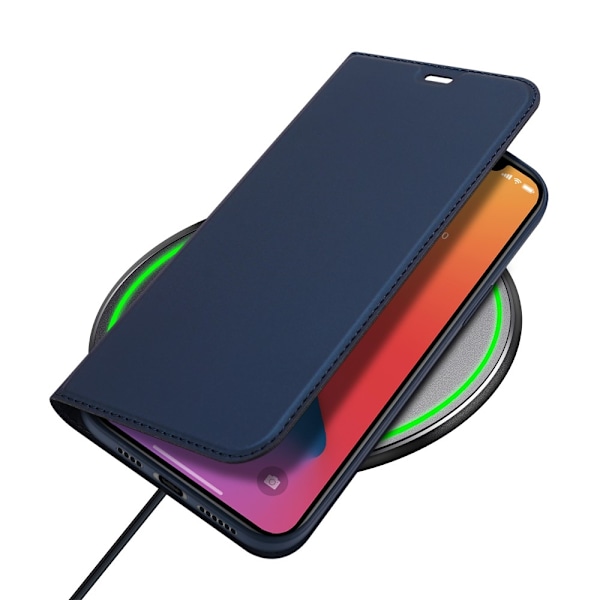 Dux Ducis PU Läder Plånboksfodral iPhone 12 Pro Max - Blå Blå