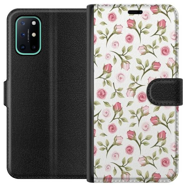 Plånboksfodral till OnePlus 8T med Blommigt