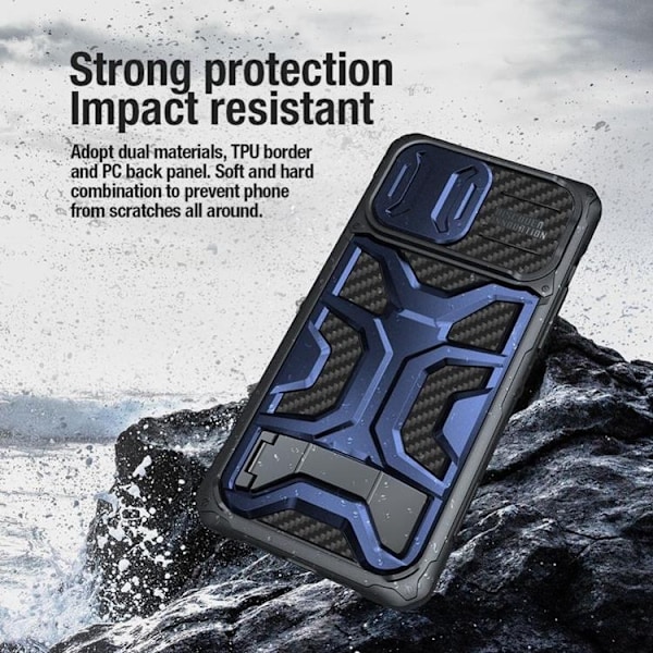 Nillkin iPhone 14 Plus Skal Adventurer Pro - Blå