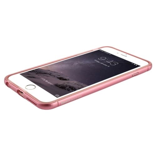 BASEUS Gold Series -kuori iPhone 6 / 6S - Rose Gold Roséguld
