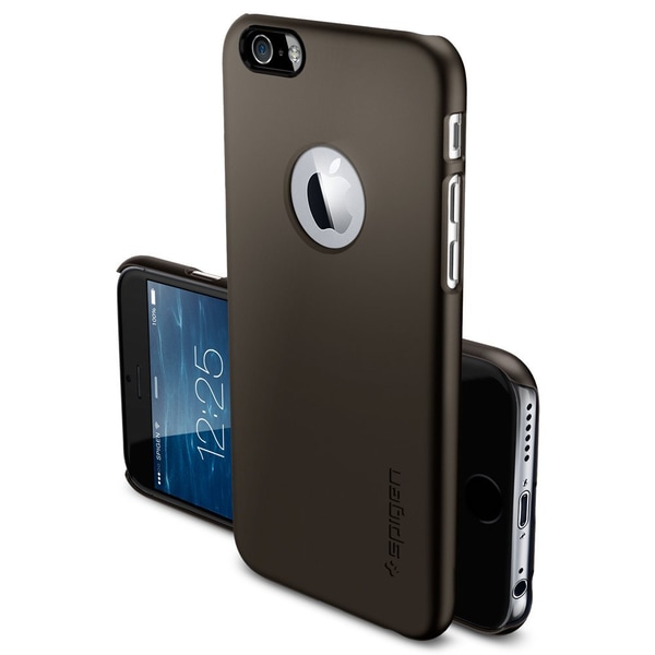 SPIGEN Ultra Thin Fit A Skal till Apple iPhone 6(S) Plus (Gunmet