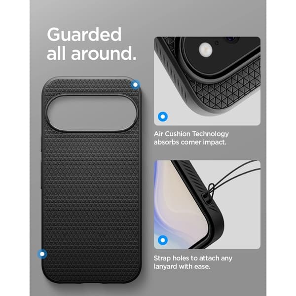 Spigen Mobilskal För Google Pixel 11 Liquid Air - Matt Svart