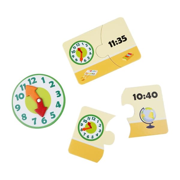 BARBO Pussel Classic Pedagog Pussel Lär Dig Klockan (SE)