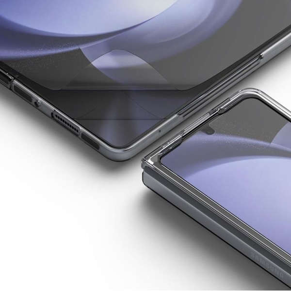 Ringke Galaxy Z Fold 5 Härdat Glas Skärmskydd Dual Easy Set