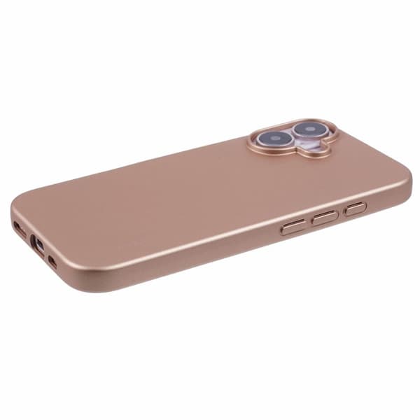 X-LEVEL Guardian Series Mobilskal till iPhone 16 Plus Soft TPU Guld