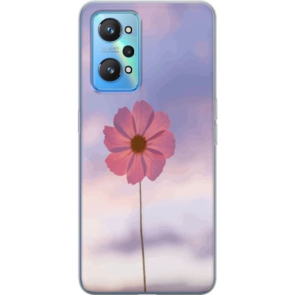Mobilskal till Realme GT Neo2 med Rosa blomma