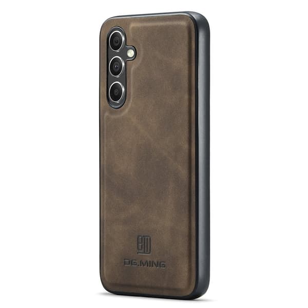 DG.MING Mobilskal till Samsung Galaxy A54 5G PC TPU PU Skydd - Brun