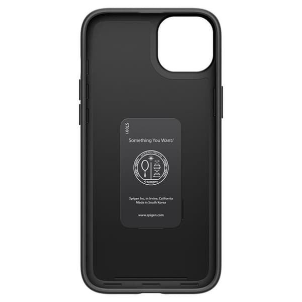 Spigen iPhone 15 Plus Mobilskal Thin Fit - Sort Svart