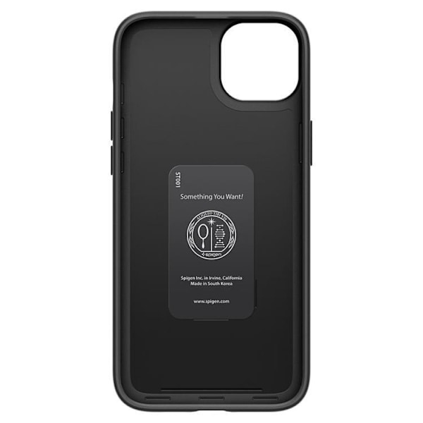 Spigen Mobilskal till iPhone 15 Plus Thin Fit - Svart Svart
