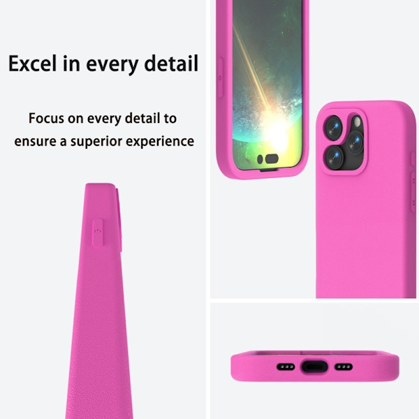 Mobilskal till iPhone 13 Pro Max Shockproof EVA - Rosa Ros