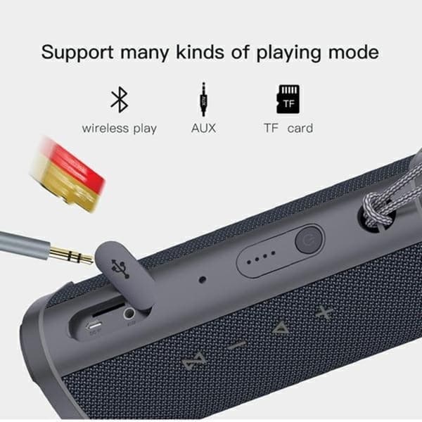 Awei Vattentät Bluetooth Högtalare Y331 - Svart Svart